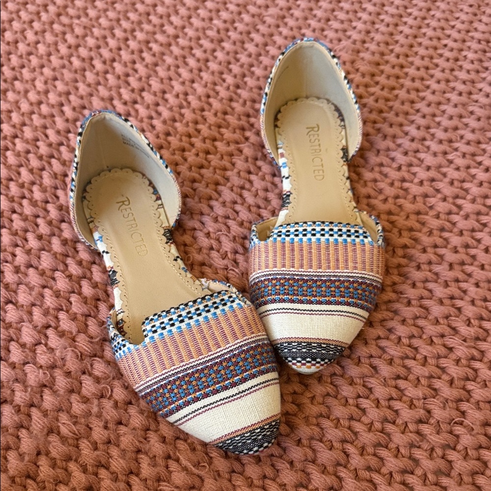 Restricted Black and Tan Women's Shoes